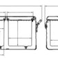 DualCooler 72 l con ruote a  COMPRESSORE