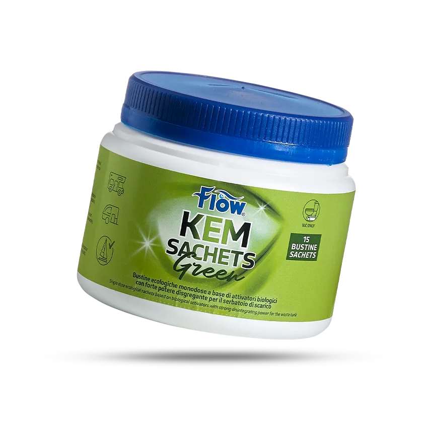 FLOW KEM GREEN SACHETS Serbatoio di scarico acque nere