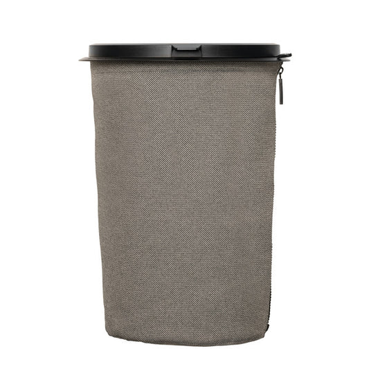 Pattumiera Flextrash, 9L, materiale grigio biodegradabile