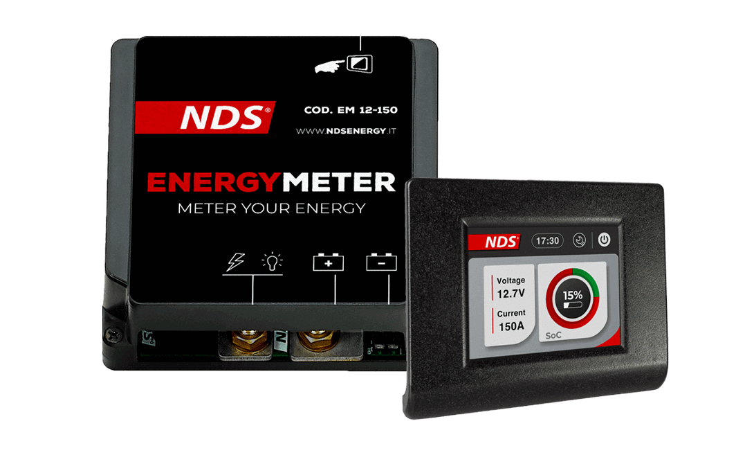 NDS ENERGY METER 12V 150A con n. 1 display