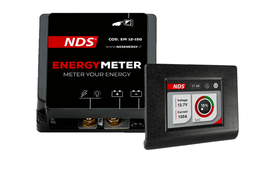 NDS ENERGY METER 12V 150A con n. 1 display