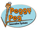 Peggy Peg Set di 2 Gazebo Peg Tube per il montaggio della tenda da sole